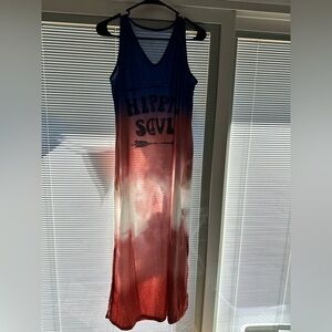 Hippie Soul Tie-Dye Maxi Dress